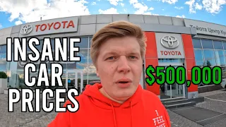 Insane Car Prices In Russia During Sanctions