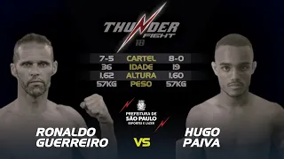 Thunder Fight 18 - Hugo Paiva vs Ronaldo Guerreiro