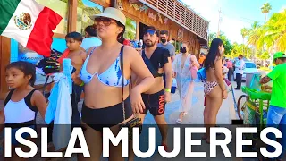 Isla Mujeres Walking Tour 4K Cancún 🇲🇽 México the Caribbean Dream