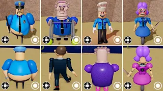 What if I Become EVERYONE? Barry's Prison Run MORPHS - Grumpy Gran, Mr Funny, Papa, Siren Roblox