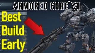 Armored Core 6 best build early game, best weapons and parts early