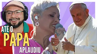 Músico brasileiro reage a MARIZA canta FOI DEUS e PAPA FRANCISCO APLAUDE