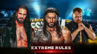 Roman Reigns vs Jon Moxley vs Seth Rollins - WWE Wrestlemania 38