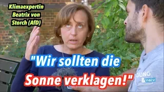 Klimaexpertin Beatrix von Storch (AfD) will die Sonne verklagen