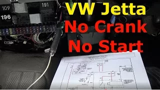 Volkswagen Jetta no crank no start Troubleshoot & Repair