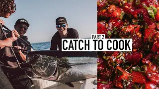 Catch / Clean / Cook - Bluefin Tuna Poke - Part 2