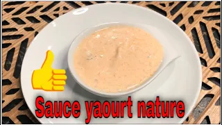 Recette sauce yaourt nature/fromage blanc facile et rapide