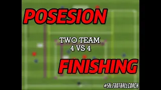 POSSESION 4 VS 4 + FINISHING FROM CROSSES