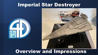 4D Model Kit Star Wars Imperial Star Destroyer - Overview and Impressions