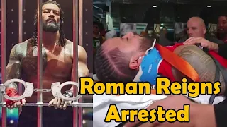 Roman Reigns Arrested for Attacking Jimmy Uso on WWE News SmackDown July 2023