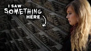 I Saw Something WEIRD in India! | HAUNTED Chand Baori Stepwell | DARK FIGURE Seen