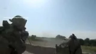 War in Afghanistan - U.S. Marines in firefight with Taliban archival stock footage