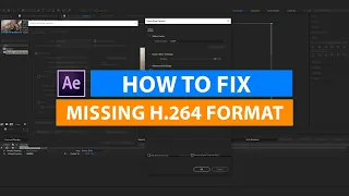 How to fix the Missing H.264 format in After effects | Fast Render | Fxmuni