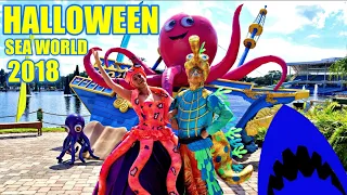 Sea World’s Halloween Spooktacular 2018 - Infinity Falls NEW RIDE