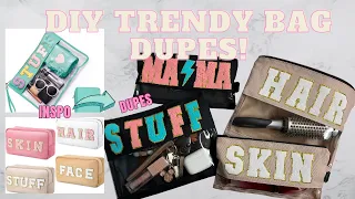 DIY TRENDY BAG DUPES 🦋 WITH PUFF HEAT TRANSFER VINYL