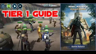 Rebel Roundup Guide (Early & Midgame Accessible) Challenge Tier 1