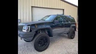 1998 Jeep Grand Cherokee ZJ 4 inch long travel lift