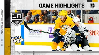 Kings @ Predators 10/19/21 | NHL Highlights