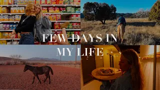 few days in my life | bowling, the ranch, baby horses & making pizza with bestie