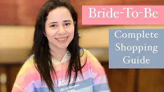 A complete bridal shopping list for Pakistani brides | Bridal series Ep 5