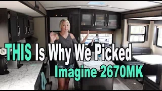 Tour Our Grand Design Imagine 2670MK Travel Trailer, Our Rig For Full Time RVing