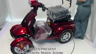 AFD-4L Electric Mobility Scooter "4 How to " answer questions you cencern