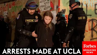 Police Make Arrests At UCLA As They Clear Out Pro-Palestinian Encampment