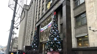 Пикеты в поддержку сафари-парка Тайган у Госдумы РФ / LIVE 15.01.20