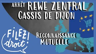 Cassis de Dijon / Arrêt Rewe Zentral : Principe de Reconnaissance mutuelle (CJCE, 20 février 1979)