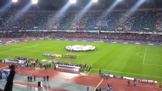 Napoli - Real Madrid urlo The champions