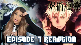 GOJO'S DOMAIN EXPANSION! Jujutsu Kaisen Episode 7 Reaction + Review!