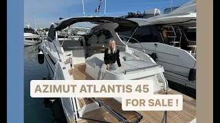 AZIMUT ATLANTIS 45 A VENDRE | visite guidée français