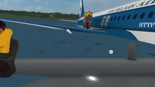 (prepare for impact) emergency water landing after severe bird strike |3D|simulation ✅