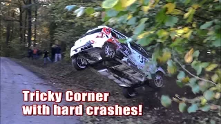 |Hard Crashes!| JMC Tricky Rally Corner 2017