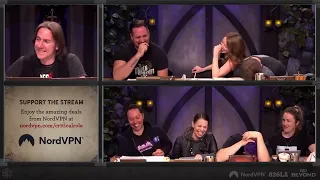 the cast of critical role having breathing problems for 6 minutes