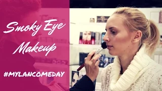 #mylancomeday Smoky Eyes Makeup. Тушь для ресниц Grandiose от Lancome