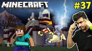 SUPER SKELETON HORSE ATTACK ON ME | MINECRAFT GAMEPLAY #37