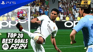 EA FC 24 | TOP 20 GOALS #6 PS5 4K