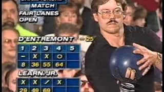 1992 PBA Fair Lanes Open : Dave D'Entremont vs Bob Learn Jr.