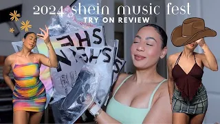 SHEIN MUSIC FEST TRY ON HAUL SIZE MEDIUM ♡ MARCH 2024 REVIEW