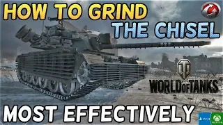 HOW TO GRIND THE "CHISEL" MOST EFFECTIVELY || World of Tanks: Mercenaries