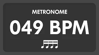 49 BPM - Metronome - 16th Notes