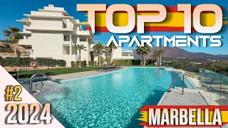 TOP 10 LUXURY APARTMENTS 2024 in #Marbella #Spain #CostadelSol (Part 2) | 4K