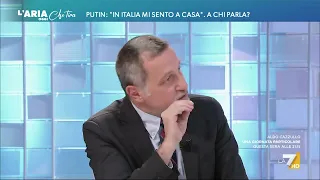 David Parenzo a Massimo Giannini: "C'è poco da ridere, non è che Putin parla a caso", "È un ...