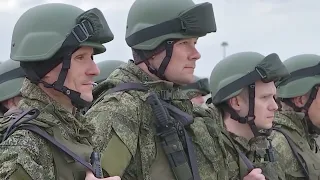 Выдача экипировки мобилизованным в Ростовской области