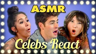 CELEBS REACT TO ASMR