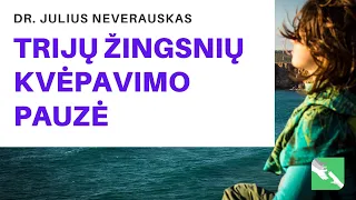 Trijų žingsnių kvėpavimo pauzė. Dr. Juliaus Neverauskas