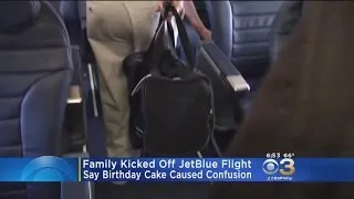 Family Says They Were Kicked Off Flight Because Of Cake