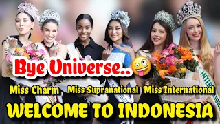 UPDATE‼️WELCOME MISS INTERNATIONAL, MISS SUPRANATIONAL, & MISS CHARM IN INDONESIA