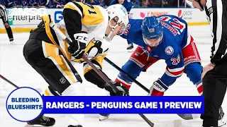 New York Rangers-Pittsburgh Penguins Game 1 Playoff Preview | Bleeding Blueshirts